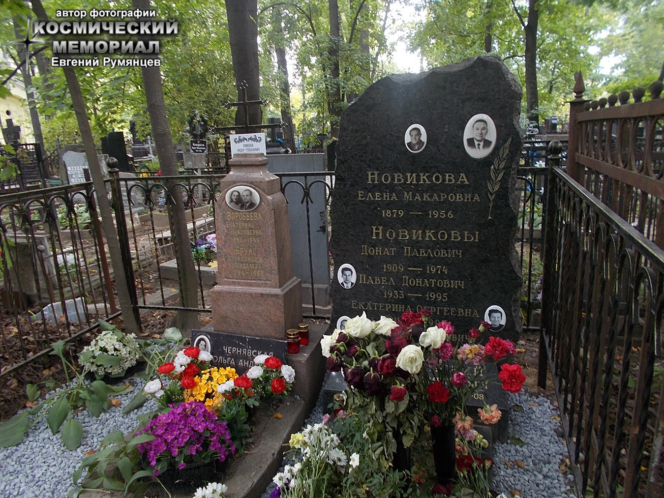 Москва Введенское кладбище могила д.д. Иванова