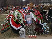 (увеличить фото) г. Москва, Троекуровское кладбище (уч. № 17). Могила В.Д. Вачнадзе (апрель 2019 года)