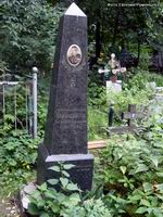 (увеличить фото) г. Москва, Ваганьковское кладбище, могила В.В. Аборенкова (вид 2, август 2009 года)