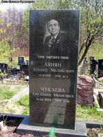 (увеличить фото) г. Москва, Троекуровское кладбище, могила Э.И. Аяняна (лето 2007 года)