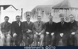 (увеличить фото) Главные конструкторы ракетно-космической техники (фото из архива РГАНТД)