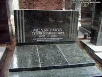 (увеличить фото) г. Москва, Новодевичье кладбище, могила Т.М. Мелькумова (декабрь 2008 года)