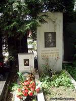 (увеличить фото) г. Москва, Новодевичье кладбище, могила В.М. Мясищева (лето 2008 года)