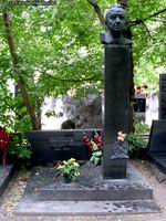 (увеличить фото) г. Москва, Новодевичье кладбище (уч. № 9, ряд № 1, место № 8), могила А.П. Виноградова (август 2009 года)