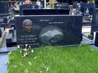 (увеличить фото) г. Москва, Троекуровское кладбище (уч. № 7-а), могила О.Г. Газенко после установки надгробия (июнь 2010 года)
