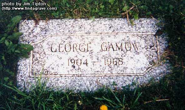 США, штат Колорадо, кладбище Green Mountain Cemetery, могила Г.А. Гамова (photo by Jim Tipton (http://www.findagrave.com))