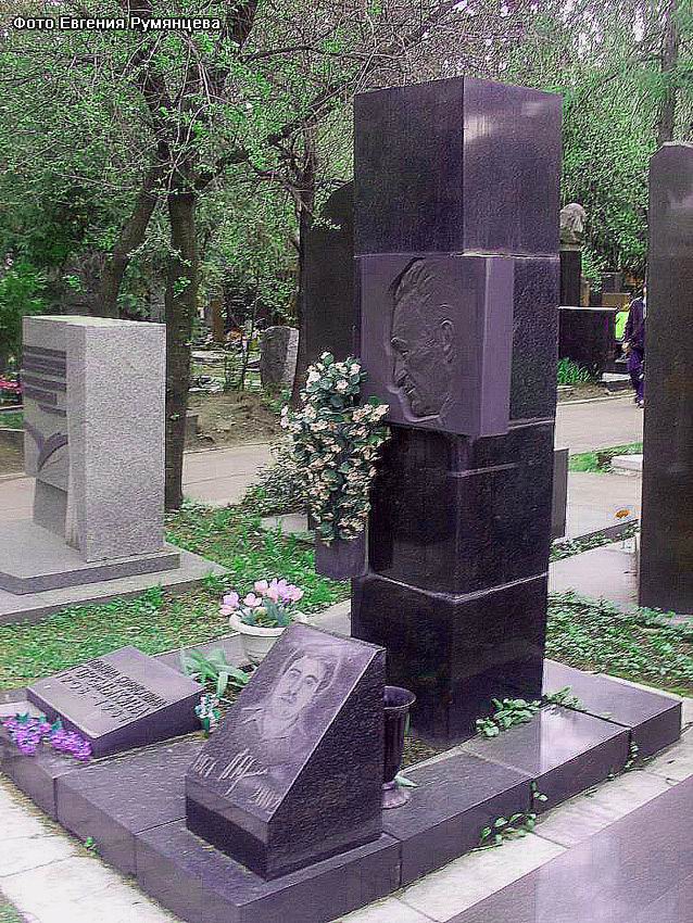г. Москва, Новодевичье кладбище (уч. № 7, ряд № 12, место № 13), могила П.Н. Горемыкина (вид 1, сентябрь 2010 года)