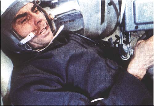 Пилот-командир корабля "Союз-3" Георгий Береговой (фотография из книги "Мировая пилотируемая космонавтика")