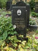 (увеличить фото) г. Москва, Новодевичье кладбище (участок № 5, ряд № 33, место № 5). могила С.И. Афанасьева (октябрь 2011 года)