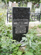 (увеличить фото) г. Москва, Хованское кладбище (Центральная территория, уч. № 11д) , могила Г.А. Бобровника (май 2012 года)