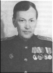 Инженер-полковник Михаил Клавдиевич Тихонравов, 1945 год