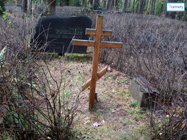 (увеличить фото) Латвия, г. Рига, Лесное кладбище. Надгробие на могиле Е.И. Гриванса (сайт "Сemety")