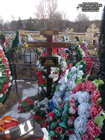 (увеличить фото) г. Москва, Троекуровское кладбище (уч. № 19). Могила В.А. Муравьёва до установки надгробия (апрель 2021 года)