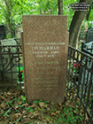 (увеличить фото) г. Москва, Армянское кладбище (уч. № 2). Надгробие на могилах Г.Г. Геонджиана и его родителей (сентябрь 2019 года)