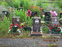 (увеличить фото) Республика Беларусь, г. Минск, Северное кладбище (участок № 139), могила В.А. Абрашкевича (вид 1, фото Александра Цветкова, 2 июля 2015 года)