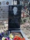 (увеличить фото) Московская область, г. Щёлково, Гребенское кладбище. Надгробие на могиле Д.П. Галкина (апрель 2017 года)