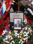 (увеличить фото) г. Москва, Троекуровское кладбище (уч. № 6). Могила В.Н. Кубасова после его похорон (22 февраля 2014 года)