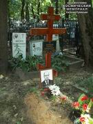 (увеличить фото) г. Москва, Ваганьковское кладбище (уч. № 44). Могила А.В. Милицина до установки надгробия (июль 2014 года)