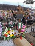 (увеличить фото) г. Москва, Троекуровское кладбище (уч. № 18). Могила М.С. Плетушкова до установки надгробия (апрель 2019 года)