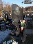 (увеличить фото) г. Москва, Троекуровское кладбище (уч. № 18). Надгробие на могиле М.С. Плетушкова (декабрь 2019 года)